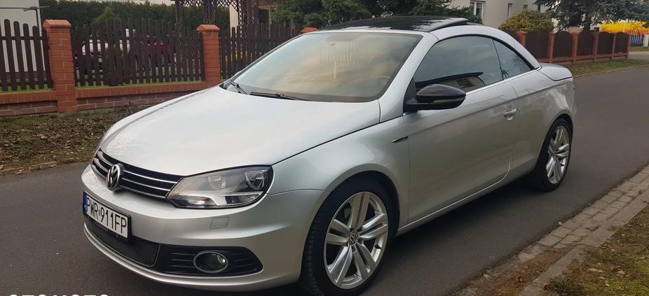 Volkswagen Eos cena 36500 przebieg: 134800, rok produkcji 2011 z Września małe 781